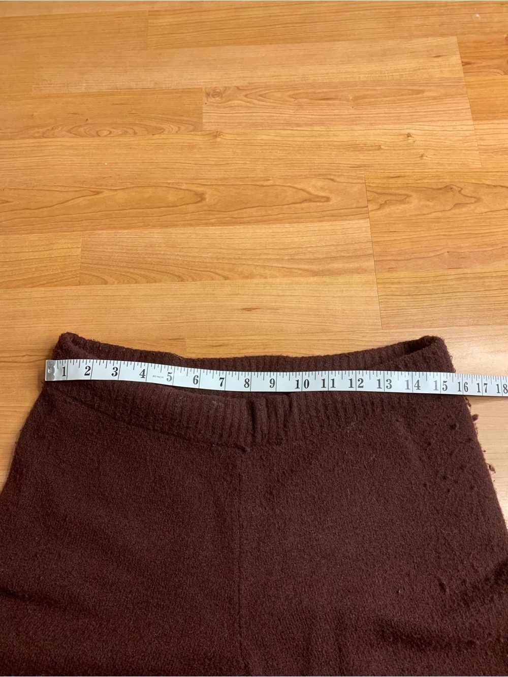 H&M Two-Piece Matching Knit Lounge Set - Dark Brown - Size Medium - Picture 12 of 16